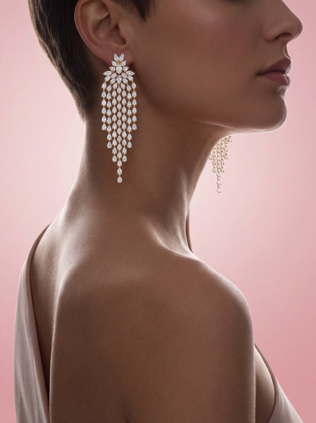Diamond earrings